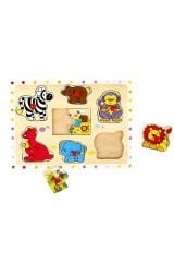Ahşap Puzzle ile Hayvanları Keşfetmeye Var mısınız?