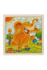 20 Parçalık Ahşap Puzzle: Woody Hayvanlar ile Eğlenceli Zamanlar!