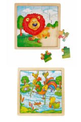 20 Parçalık Ahşap Puzzle: Woody Hayvanlar ile Eğlenceli Zamanlar!