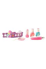 Sparkle Rainbow Taşınabilir Kozmetik Seti: Minik Güzellik Uzmanlarının Yeni Favorisi!