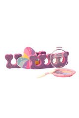 Sparkle Rainbow Taşınabilir Kozmetik Seti: Minik Güzellik Uzmanlarının Yeni Favorisi!