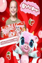 Bubble Pops Cherry Moo Cow: Kokusuyla Büyüleyen Şişme Peluş  İnek!
