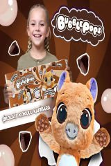 Bubble Pops Chocolate Charm Capibara: Kokusuyla Büyüleyen Şişme Peluş Kapibara!