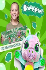Bubble Pops Spearmint Splash Capibara: Kokusuyla Büyüleyen Şişme Peluş Kapibara!