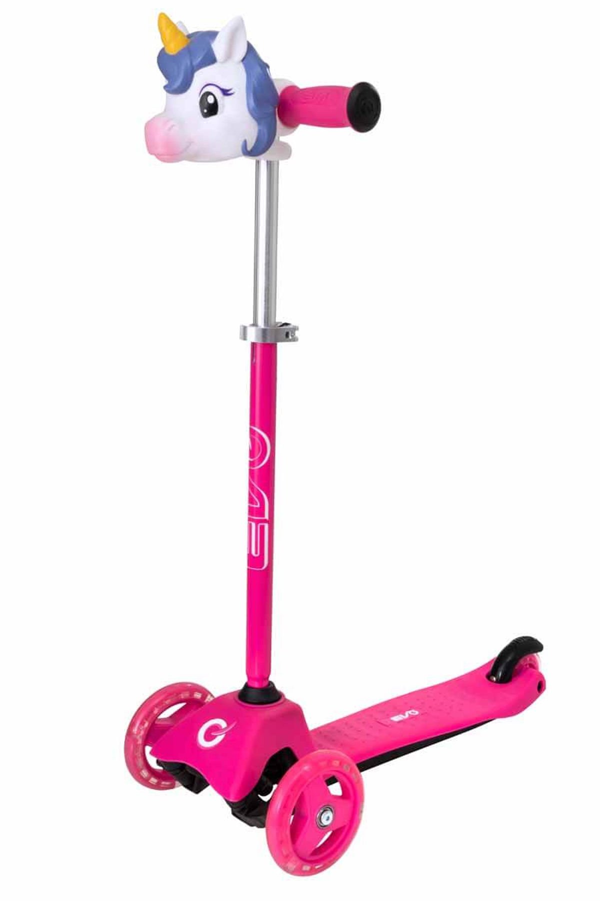 3 Tekerlekli Unicorn Işıklı Mini Cruiser Scooter ile Her Yolculuk Bir Masal!