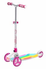 3 Tekerlekli Katlanabilir Colour Burst Işıklı Scooter: Gökkuşağı Senin Scooterında Canlanıyor!