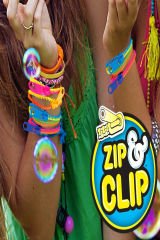 Zip Clip Zipper Clips 3lü Duyusal Oyuncak Fermuarlı Bilezik Seti: Fermuarları Açıp Kapayarak Odaklanın, Rahatlayın!